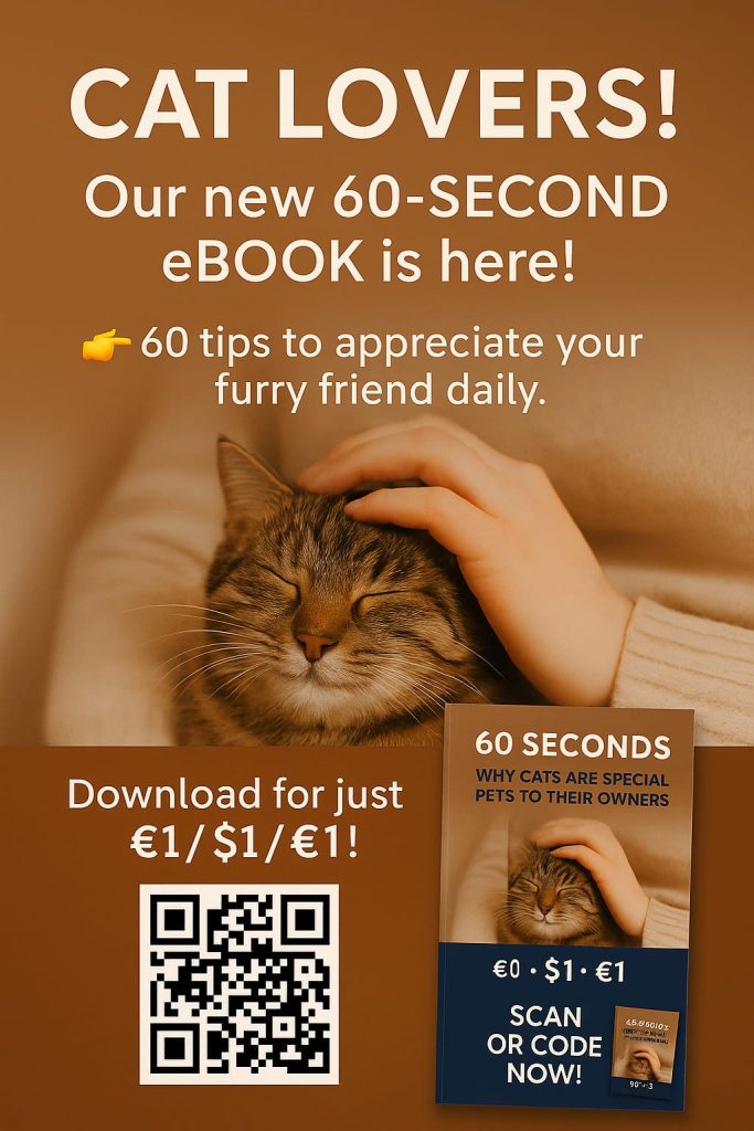 60 Seconds: Why Cats Are Special Pets to Their Owners